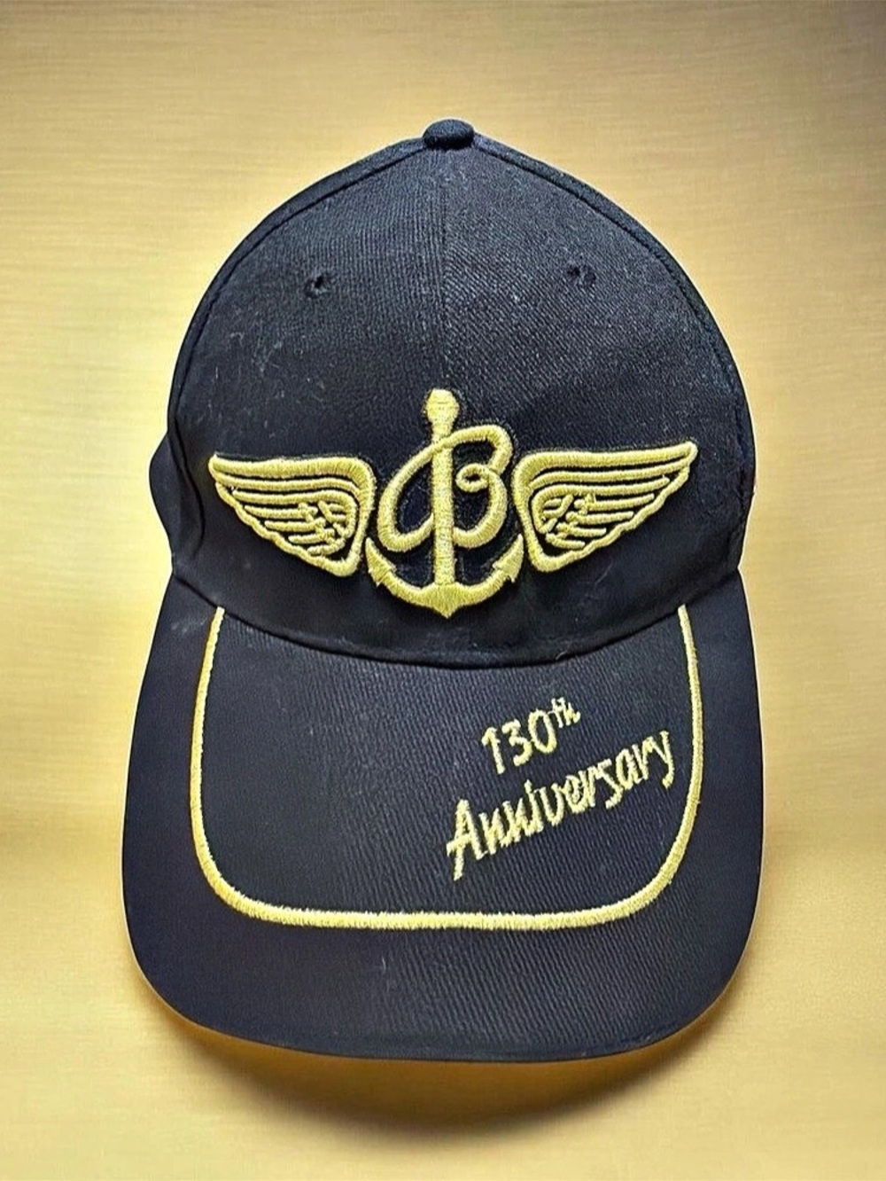 Breitling 130th Anniversary 1884 Watch Promo Baseball Cap 1884 Black Embroidered